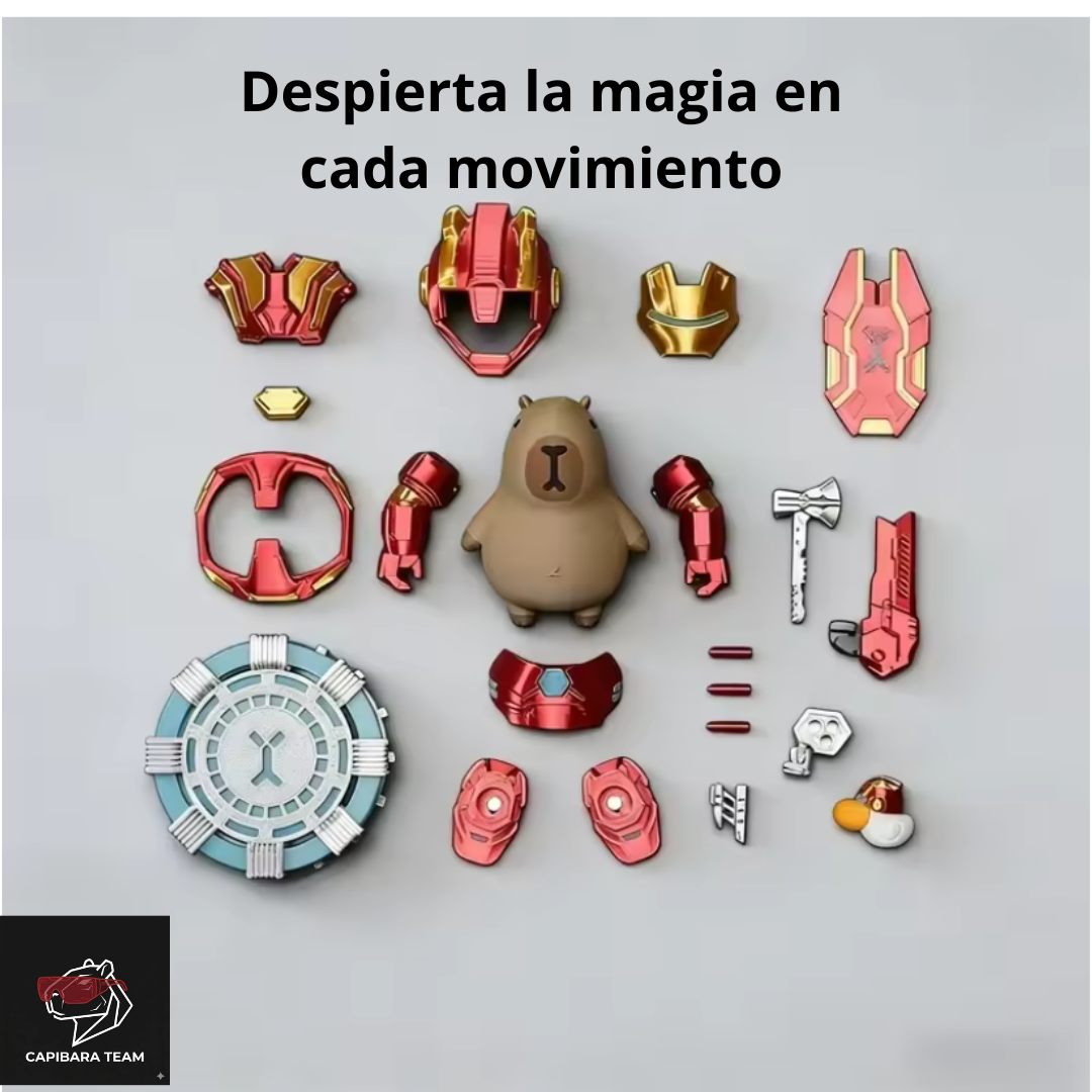 Capibara Team™: Tu Héroe Magnético