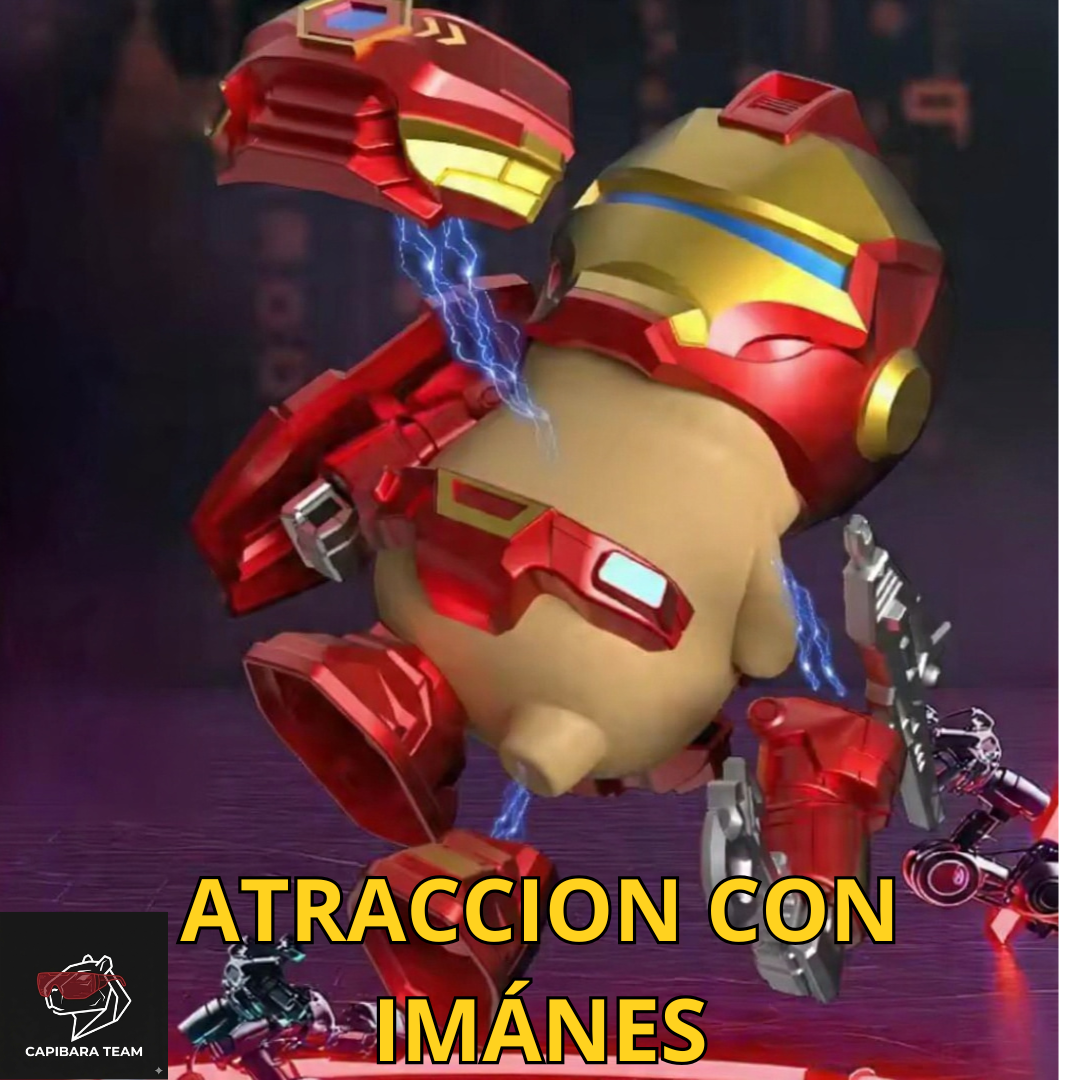 Capibara Team™: Tu Héroe Magnético