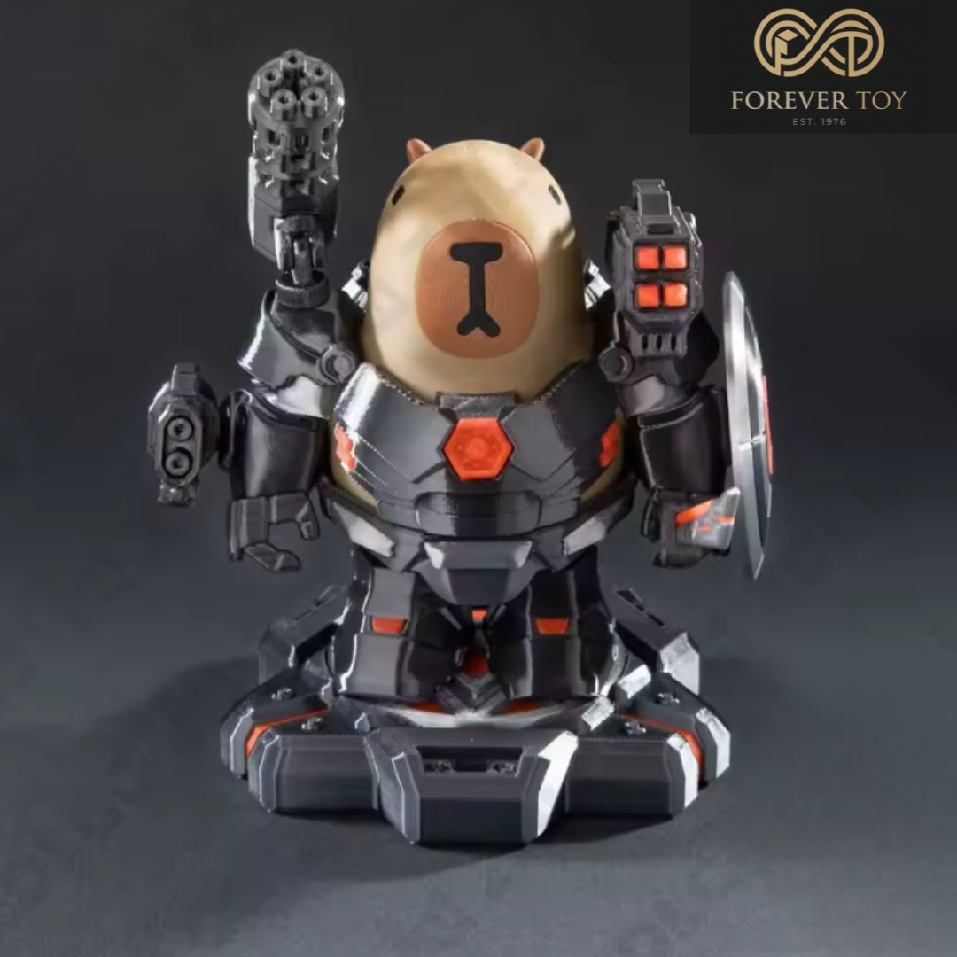 Capibara Black Warrior™ | El Guardián Que Transforma